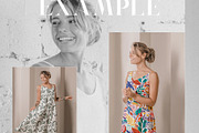 Women Long Dress Mockup Bundle, a Shirt Mockup by Neutral Mockups (Thumbnail 8 of 8)