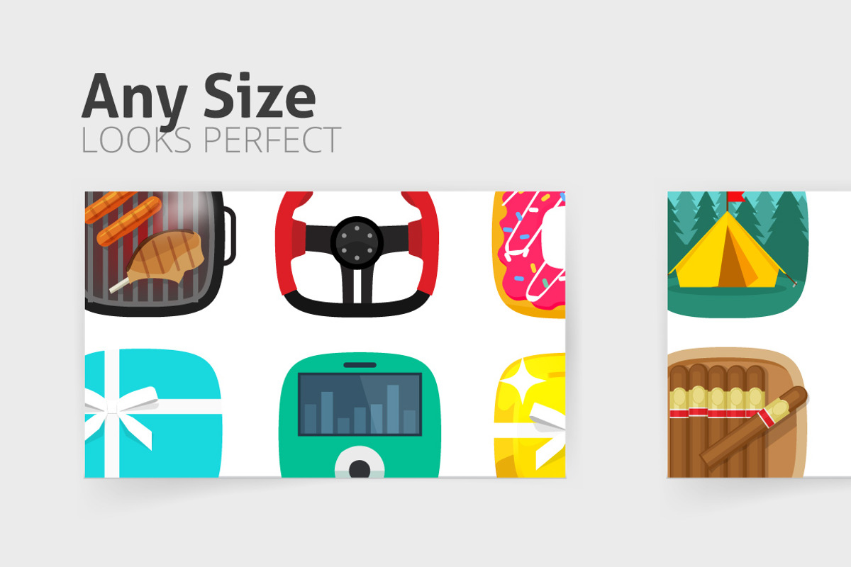 Flat Vector Icons Collection, an Icon by vladwel (Photo 3 of 5)