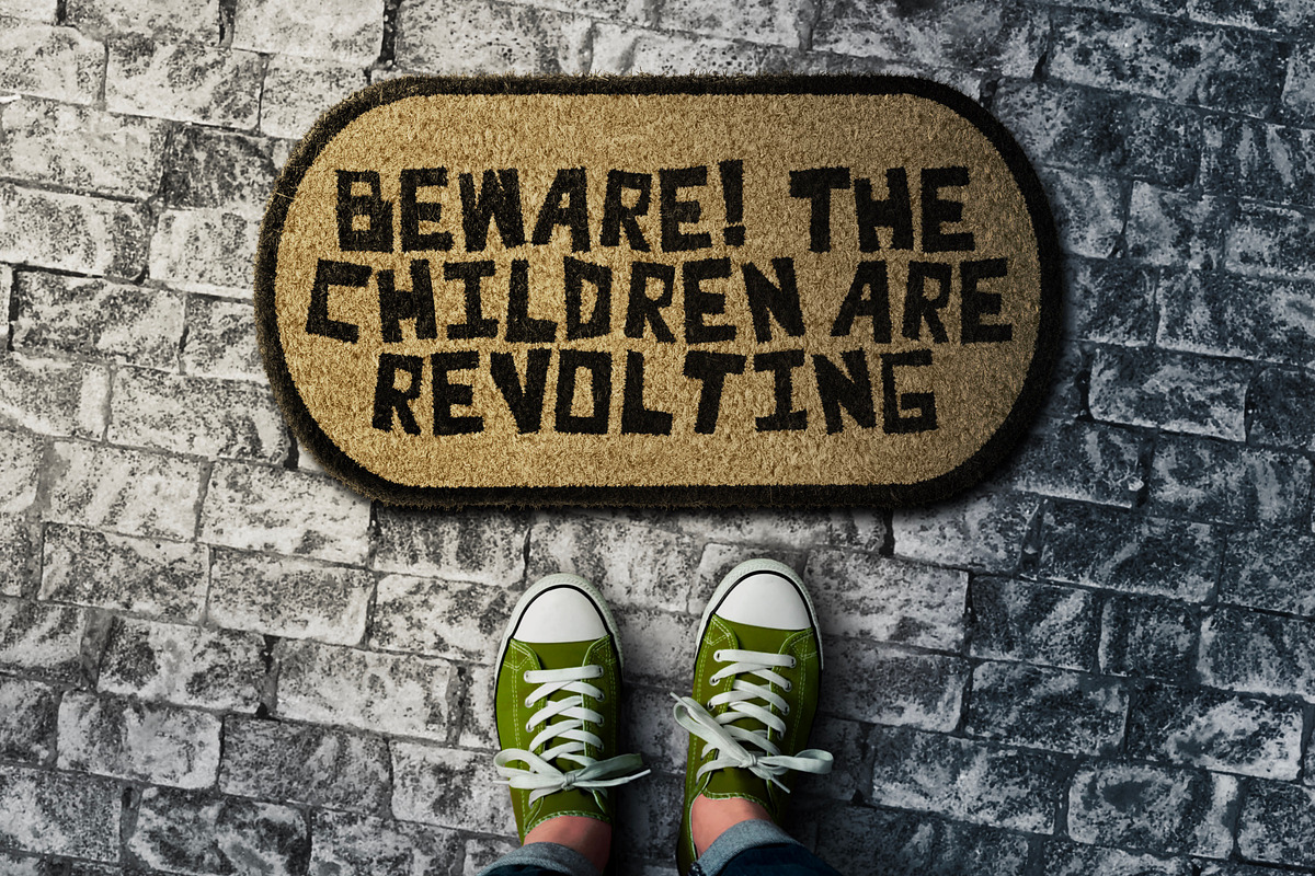 Diabolical Doormats for Procreate, a Brush Add-On by UPROOT (Photo 6 of 6)
