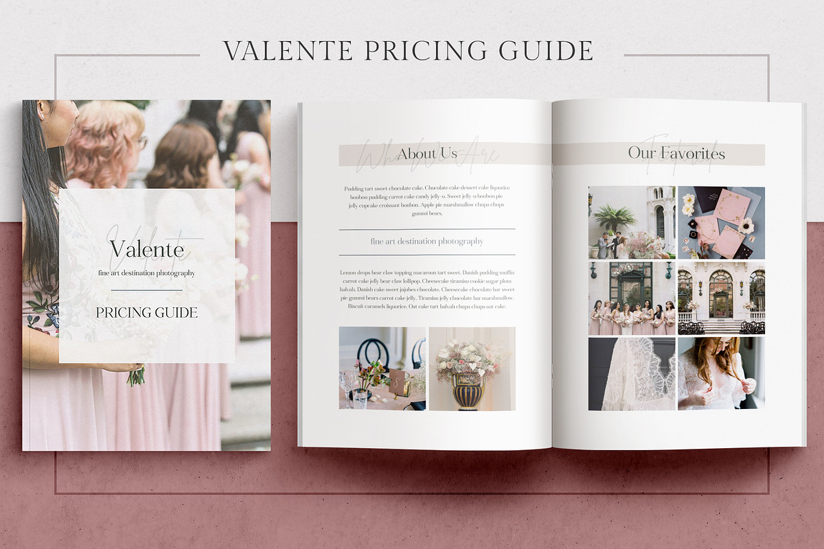 Valente CANVA Pricing Guide, a Magazine Template by Gillian Sarah (Photo 10 of 13)
