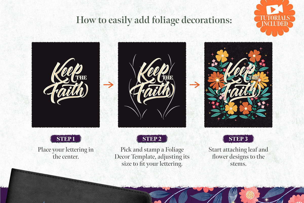 The Mega Floral Composition Kit, a Brush Add-On by Nico-Ng (Photo 34 of 46)