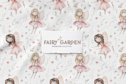 Fairy garden watercolor collection, an Object Graphic by Peace ART (Thumbnail 10 of 14)