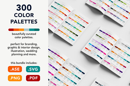 300 Color Palettes for Branding