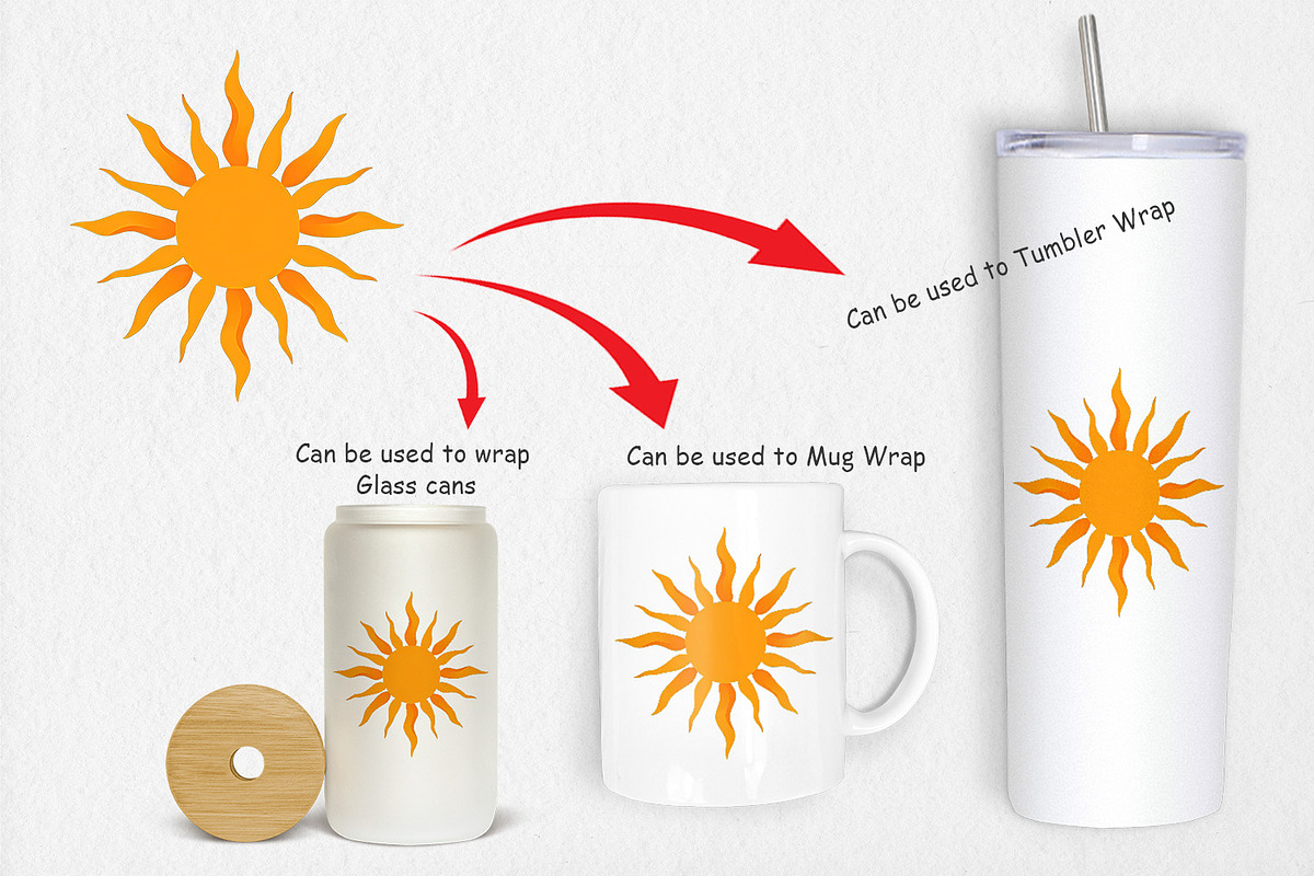 Spiral Sun Clipart, a Graphic by Artnoy (Photo 4 of 5)