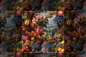 Fruits From Heaven Seamless Patterns