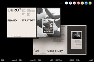 Ouro Brand Strategy Presentation, a Presentation Template by Studio Temply