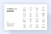 Dentist | 32 Icons Set Hand Drawn, an Outline Icon by Marina Silence (Thumbnail 3 of 17)