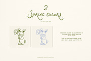 Whimsical Set Cozy Spring, a Seasonal Illustration by ViktoriyaD (Thumbnail 10 of 22)