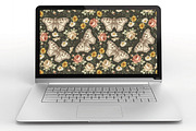 4 Seamless Butterflies Roses insects, a Pattern Graphic by Vintage (Thumbnail 14 of 14)