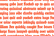 UKOL typeface, a Blackletter Font by TypeMate (Thumbnail 8 of 12)