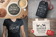 80 Modern Vintage Logos vol 3, a Branding & Logo Template by DISTRICT 62 STUDIO (Thumbnail 8 of 15)