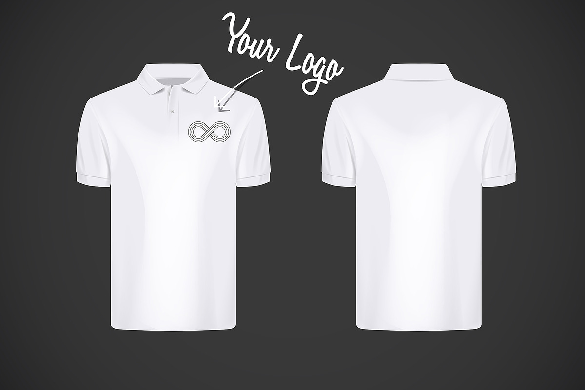 Polo shirt set with branding., an Illustration by George Rod (Photo 4 of 8)