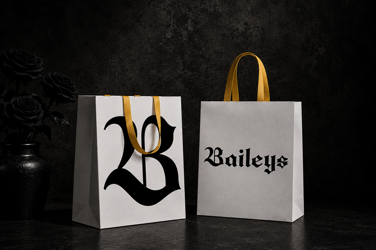 Bergham - Experimental Display Font, a Blackletter Font by RagamKata (Photo 9 of 10)