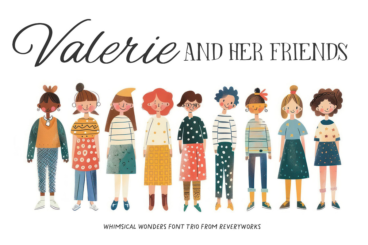Whimsical Wonders Font Trio, a Font by ReveryWorks (Photo 13 of 20)