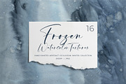 Frozen Watercolor Textures, a Texture Illustration by YarovaArt (Thumbnail 1 of 15)