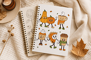 Hand-Drawn Pumpkin & Autumn Bundle, a Seasonal Illustration by Anna Studio (Thumbnail 2 of 11)