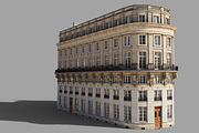 Neoclassic Corner Facade, an Architecture 3D Model by happy brush (Thumbnail 1 of 7)