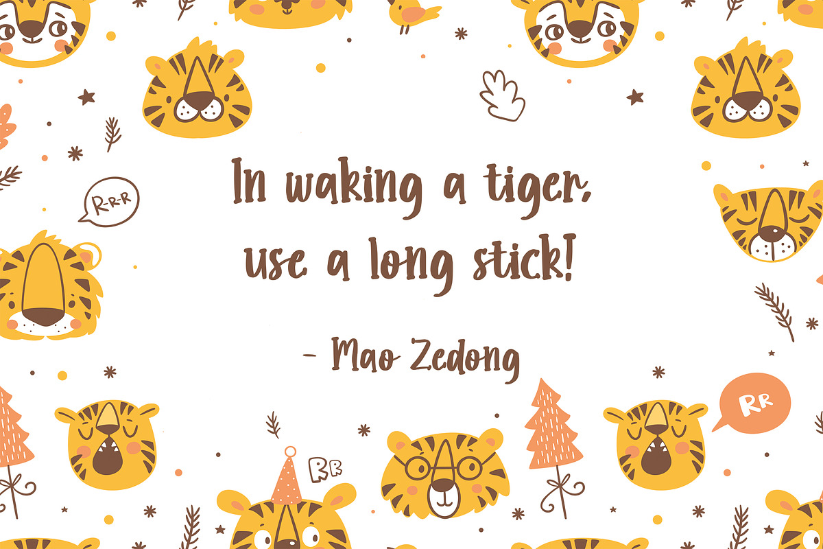 Tiger Love Font, a Font by Lollipop Hand Drawn (Photo 3 of 5)