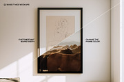 Modern Apartment Poster Mockup, a Household Mockup by makeitnicemockups (Thumbnail 3 of 7)