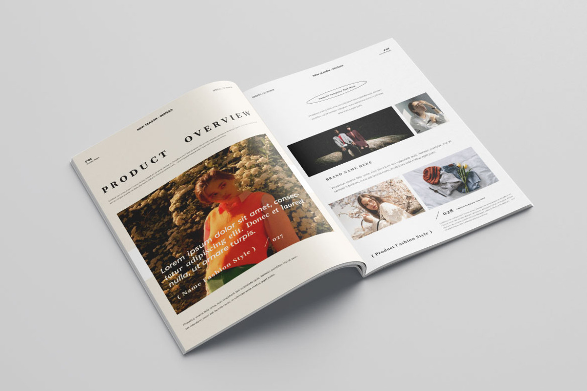 Fashion Catalog Vol.6, a Brochure Template by Bewalrus Studio (Photo 3 of 11)