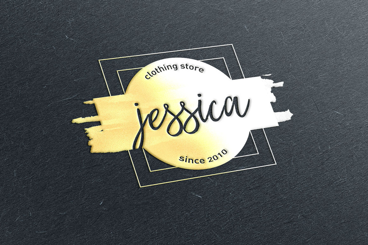 Modern logo elements + BONUS, a Branding & Logo Template by The Black & Art (Photo 7 of 10)