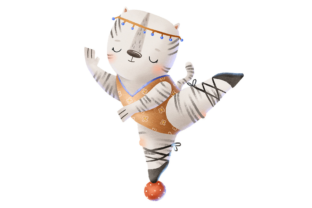 Circus animals, an Animal Illustration by the_myro (Photo 8 of 17)