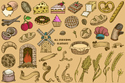 Bakery illustration kit, an Illustration by Soir Creative (Thumbnail 7 of 8)