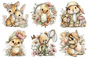 Whimsical Spring Animal Clipart, an Illustration by Daily.Designs (Thumbnail 6 of 8)