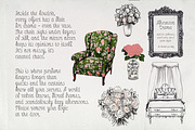 Le Petit Boudoir Vintage Font Duo, a Handwritten Font by AnMark (Thumbnail 3 of 13)