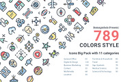 BomSymbols Colors Big Pack, an Icon by BomSymbols (Thumbnail 1 of 15)