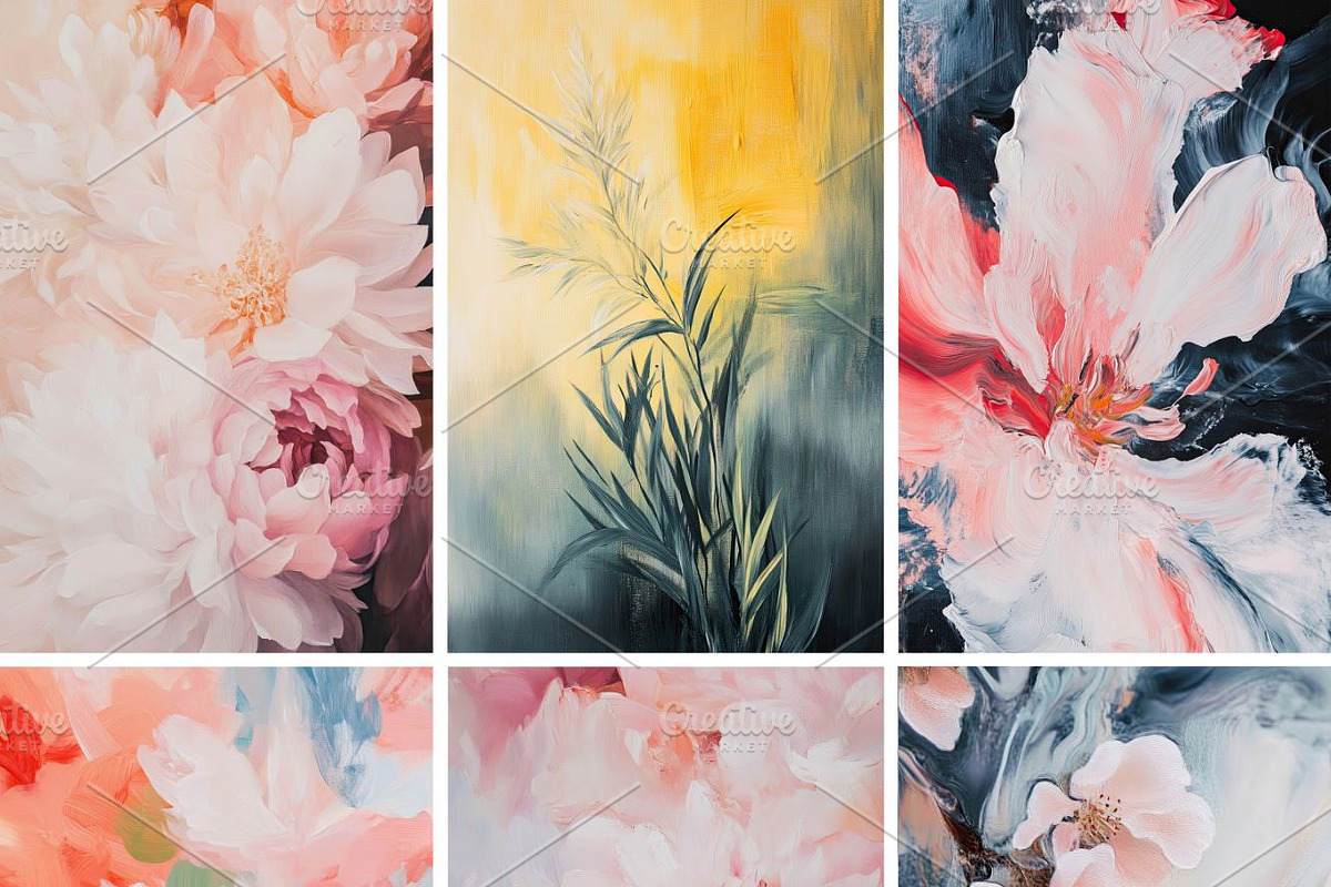 Aesthetic floral textures, a Decorative Illustration by pictures for you (Photo 8 of 46)