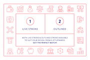 Finance Line Icons, an Outline Icon by Made by Made (Thumbnail 4 of 7)