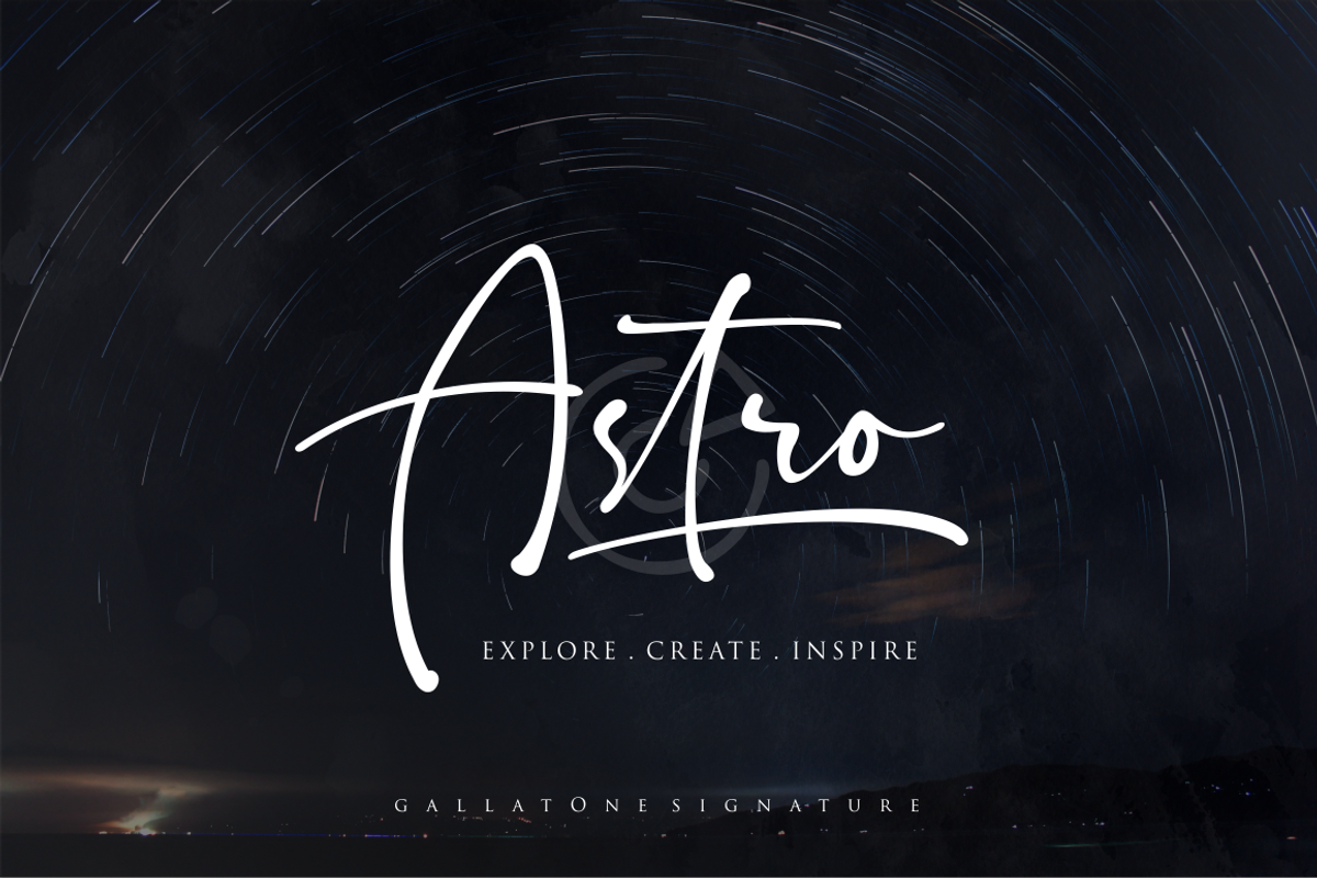 Gallatone // Signature Font & Extras, a Script Font by Sronstudio (Photo 9 of 11)
