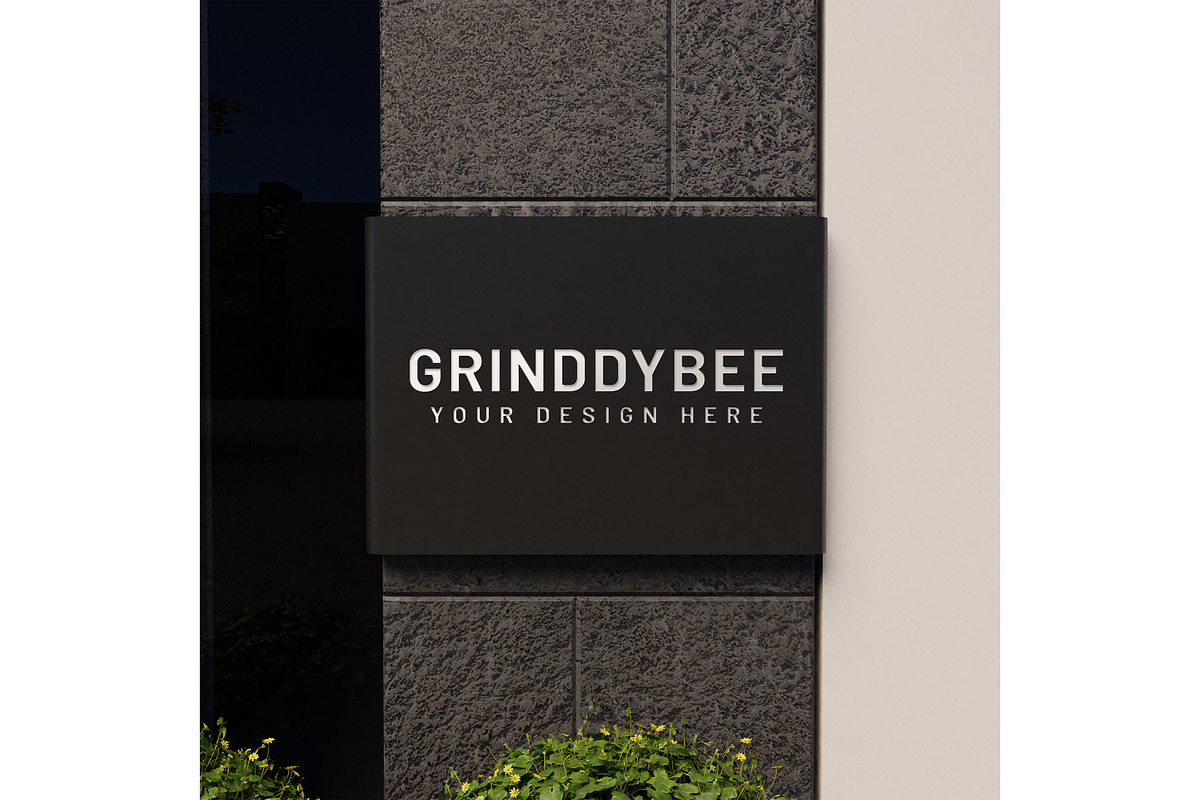 Signage & Storefront logo mockup, an Advertising Mockup by Mockthethics. (Photo 13 of 13)