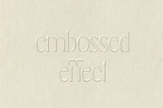 ODARA | Embossed Logo & Text Effect, a Texture Graphic by Universo Gaia @doyougaia (Thumbnail 3 of 15)