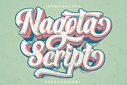 Nagota Script, a Script Font by Typehill (Thumbnail 1 of 9)
