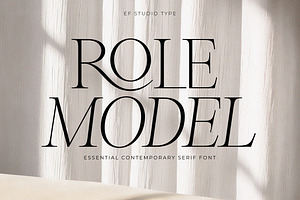 Role Model | Contemporary Serif