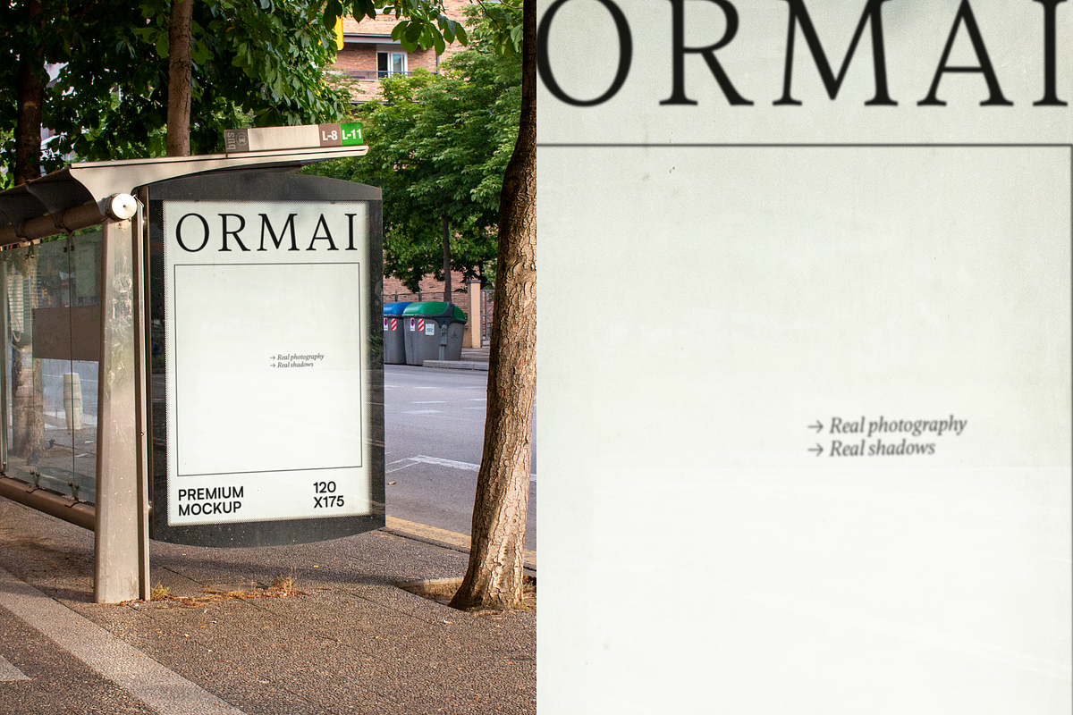 Urban Billboard Ad Mockup - OCM8, a Print Template by Ormai (Photo 1 of 8)