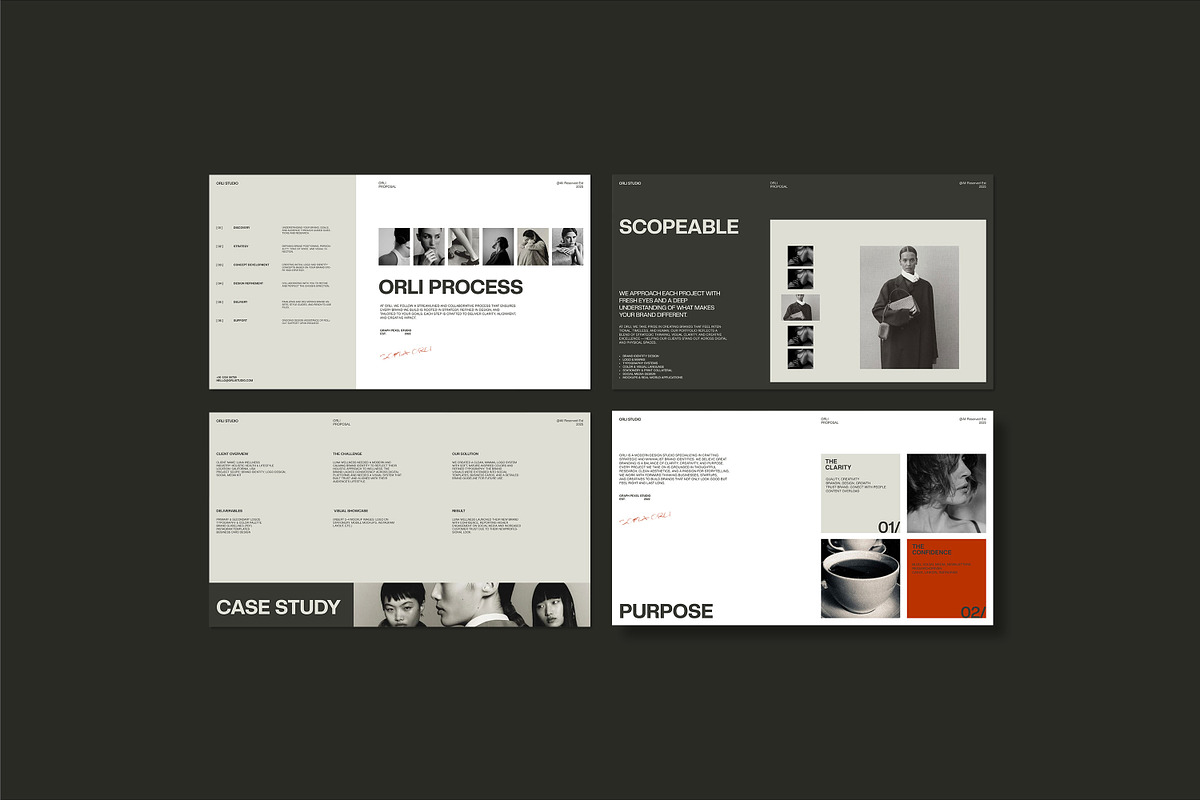 ORLI | Brand Proposal Template preview 6