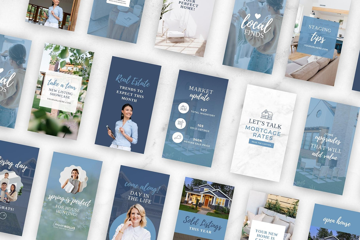 Real Estate Instagram Reel Covers, a Social Media Template by Ciera Design Templates (Photo 3 of 9)