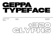 Geppa - Expanded Sans Serif, a Sans Serif Font by Pekotype (Thumbnail 2 of 8)
