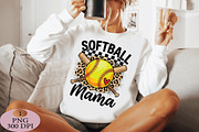 Retro Softball Mama PNG, an Illustration by Daily.Designs (Thumbnail 2 of 5)