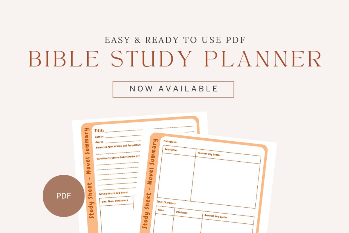 Bible Study Planner, a Stationery Template by Local Marketing Templates (Photo 3 of 3)