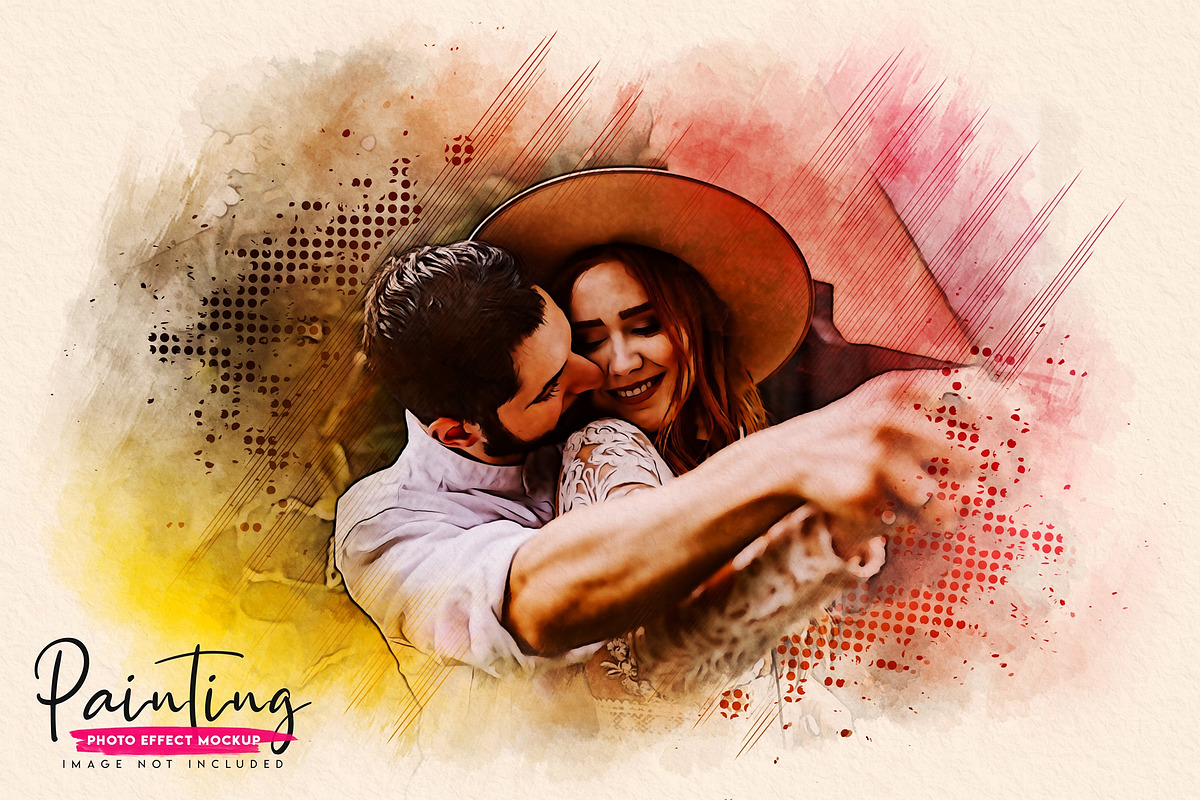 Photo Effect Mockup PSD Template, a Brushes & More by zahidhossainalif (Photo 3 of 10)