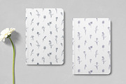 Engraved flowers seamless patterns, a Pattern Graphic by Good Studio (Thumbnail 6 of 6)