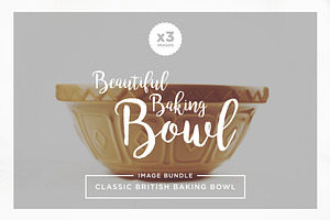 Beautiful Baking Bowl Mini Set.