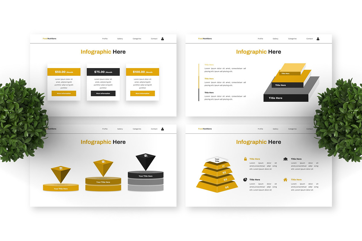 Nutritions - Foodies Powerpoint, a Presentation Template by Deepslide Studio (Photo 2 of 6)