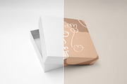 Packaging Gift Box Mockup | Layered, a Packaging Mockup by bazarova (Thumbnail 5 of 11)