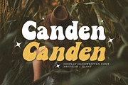 Canden - Display Handwritten Font, a Handwritten Font by Struggle Studio (Thumbnail 1 of 10)