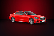 Mercedes Benz Luxury sedan MockUp, a Product Mockup by PSD Market (Thumbnail 8 of 8)
